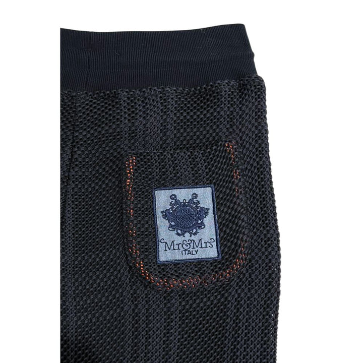 Mr&Mrs Italy Blue Knit Women Pants