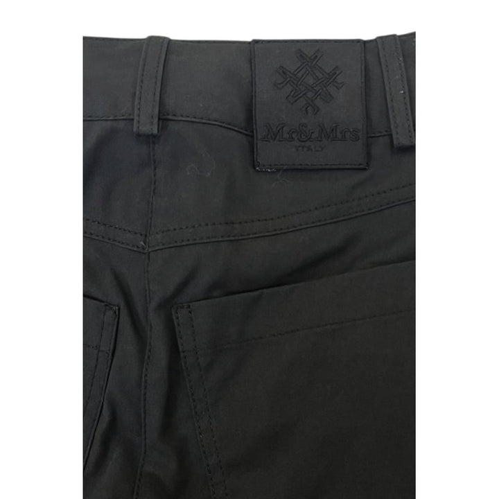 Mr&Mrs Italy Black Cotton Women Pants