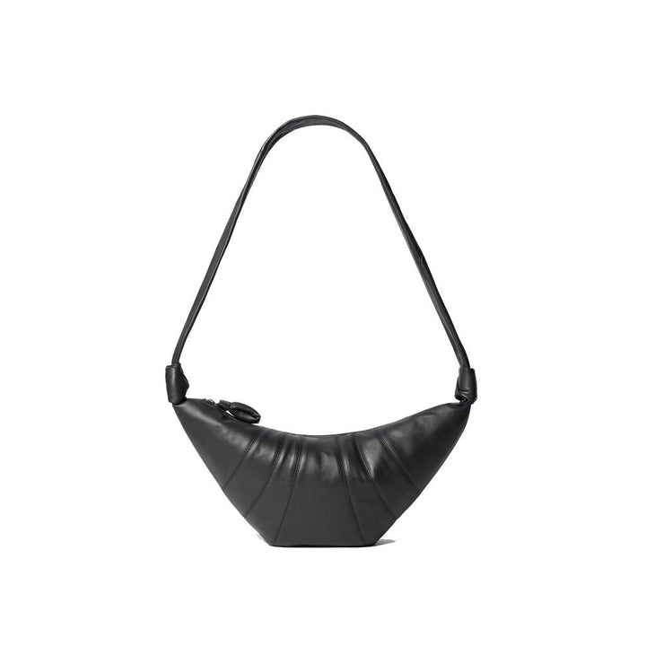 Lemaire Black Lamb Leather Shoulder Bag