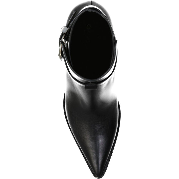 Celine Black Calfskin High Heel Boots