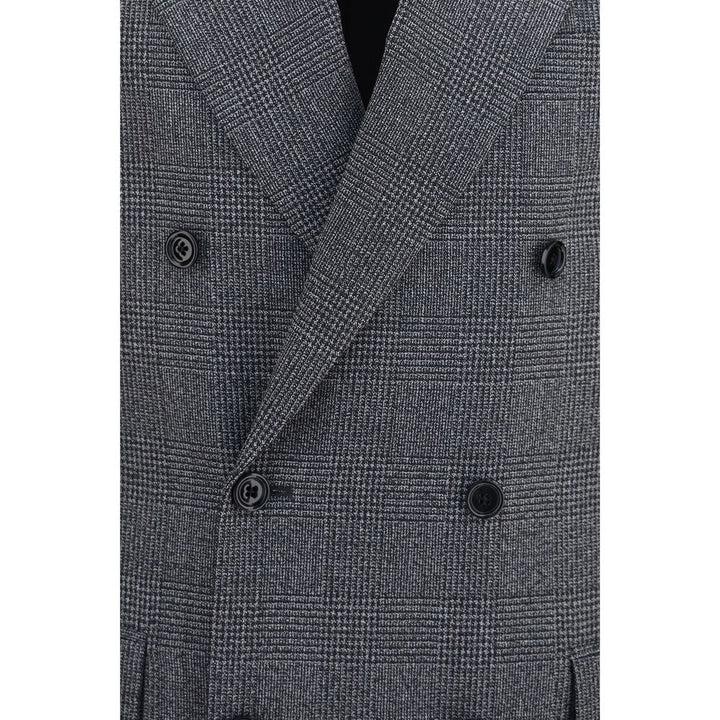 Lardini Gray Wool Oves Aries Blazer