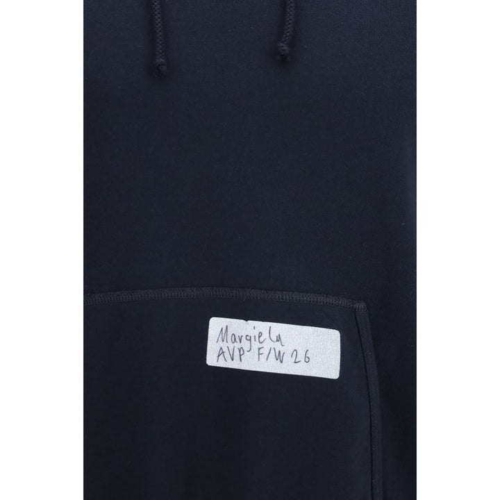 Maison Margiela Blue Cotton Sweatshirt