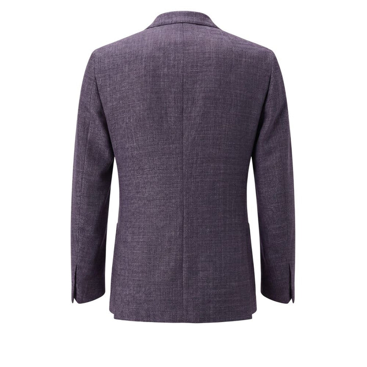 Peserico Blue Wool Men's Jacket