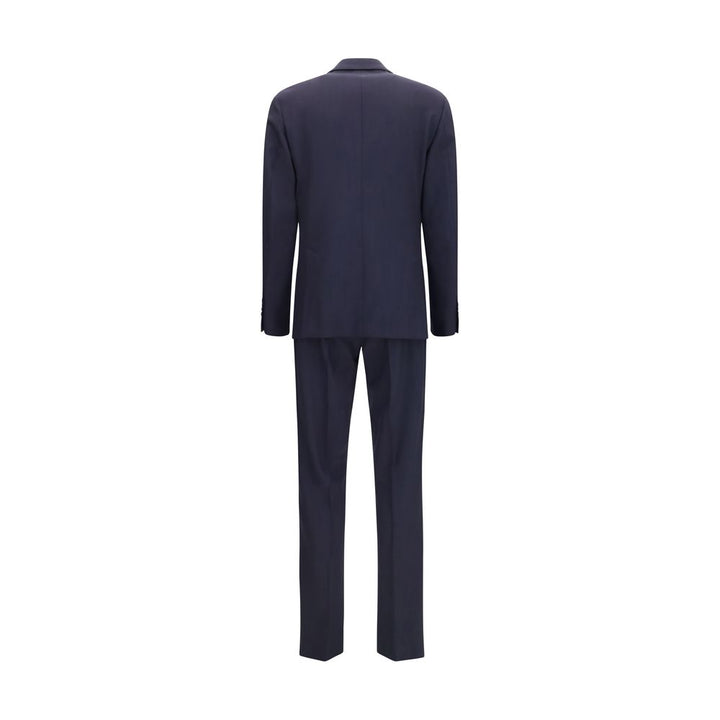 Lardini Blue Wool Oves Aries Two-Piece Suit