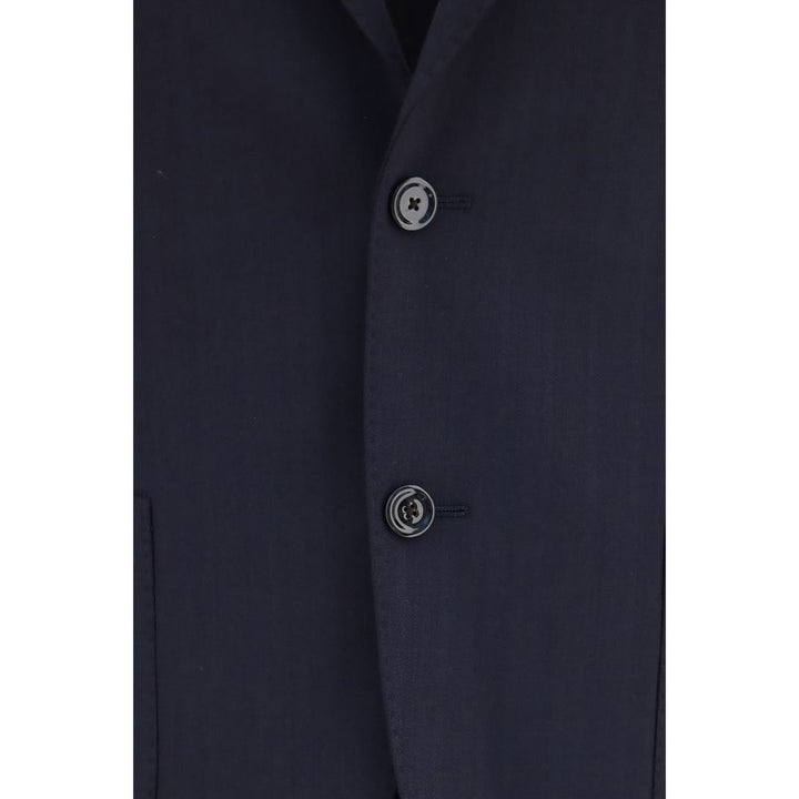 Lardini Blue Wool Oves Aries Two-Piece Suit