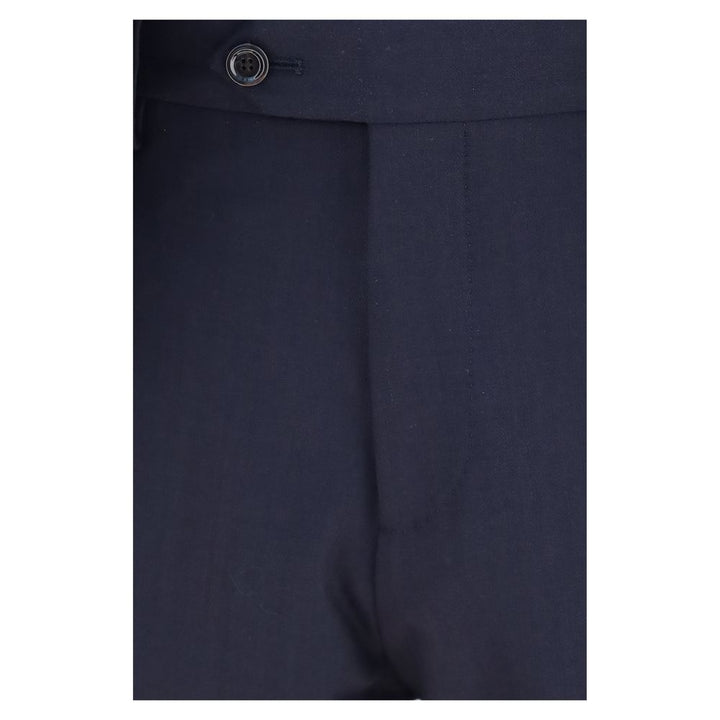 Lardini Blue Wool Oves Aries Two-Piece Suit