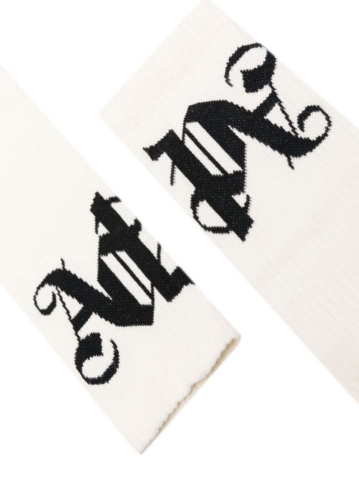 monogram-jacquard socks-2