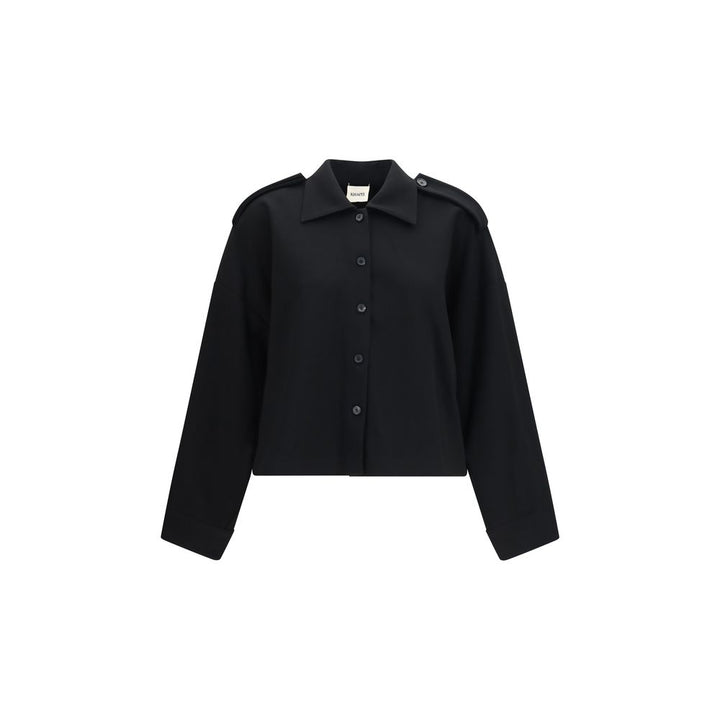 Khaite Black Acetate Shirt