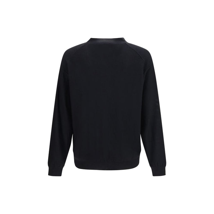 Lemaire Black Wool Oves Aries Cardigan