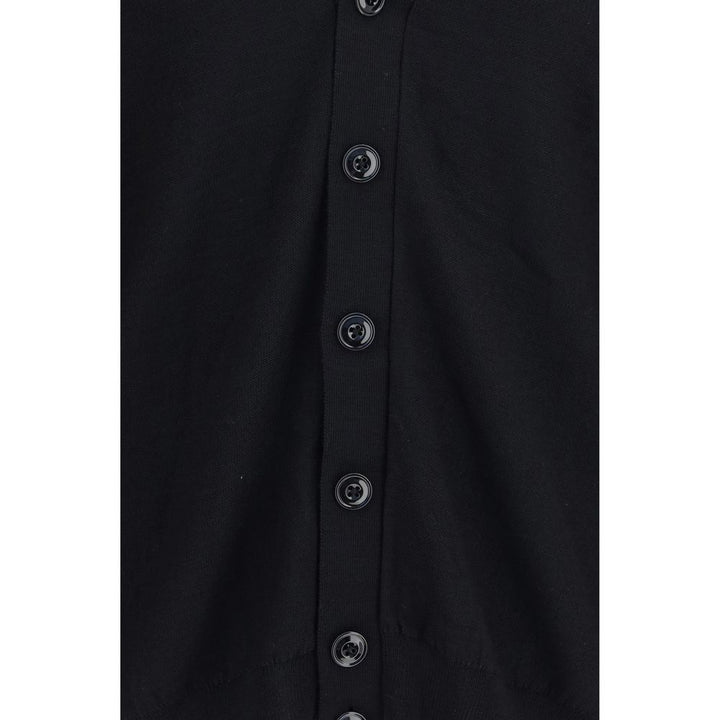 Lemaire Black Wool Oves Aries Cardigan
