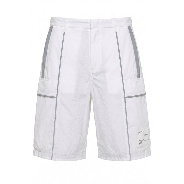 Trussardi Jeans White Polyamide Men Shorts