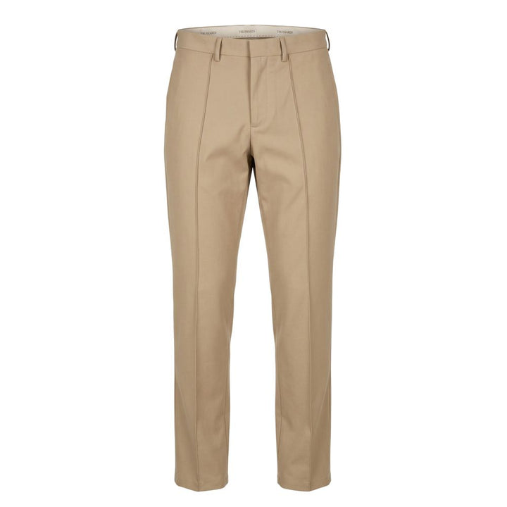 Trussardi Jeans Beige Cotton Mens Pants