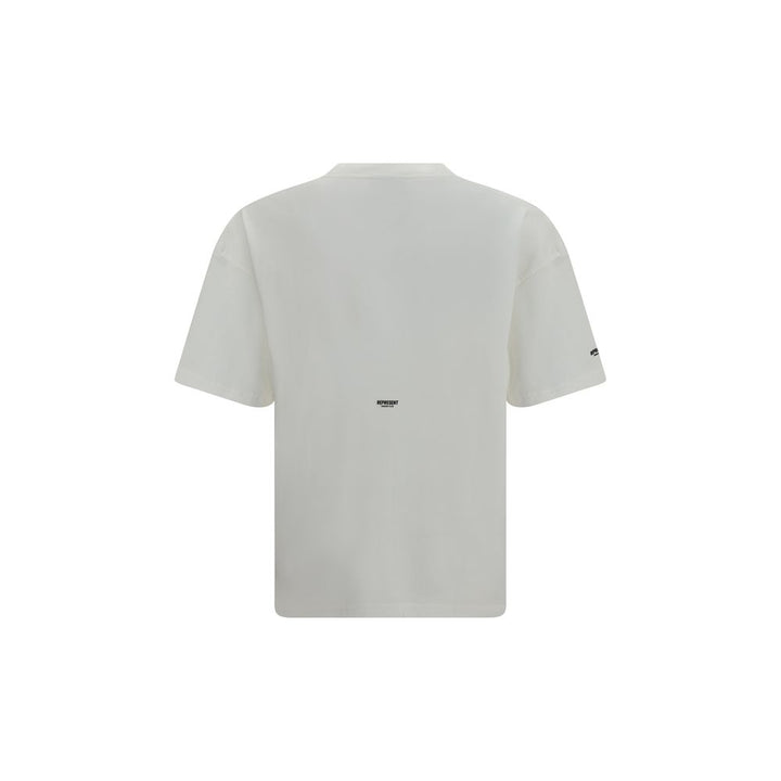 Represent White Cotton T-Shirt