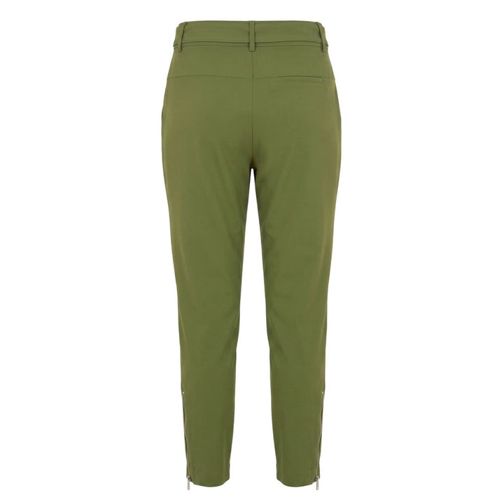 Trussardi Jeans Green Polyester Women Pants