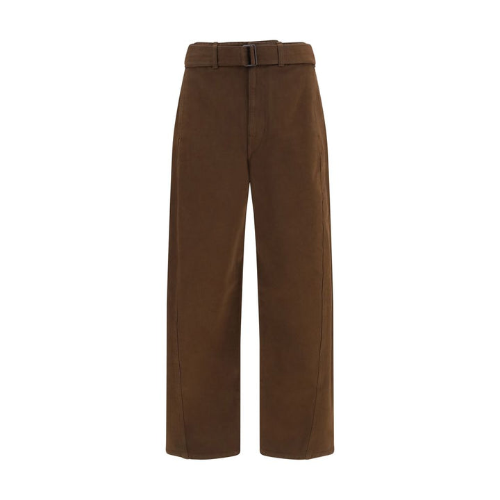 Lemaire Brown Cotton Casual Pants
