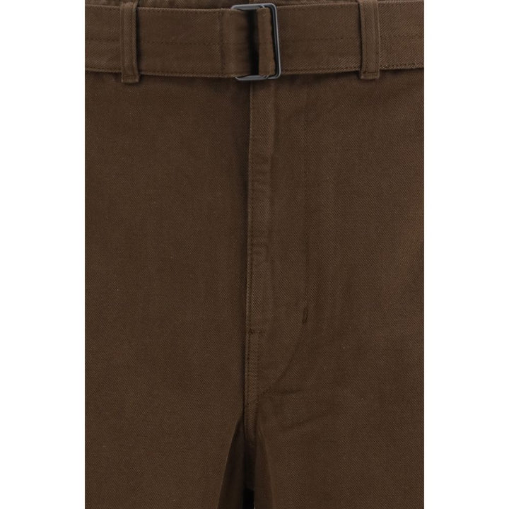 Lemaire Brown Cotton Casual Pants