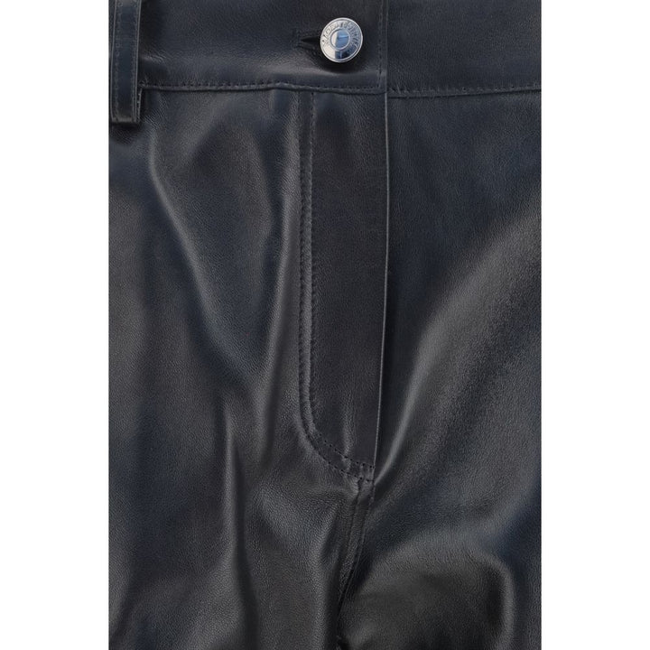 Magda Butrym Black Leather Pants