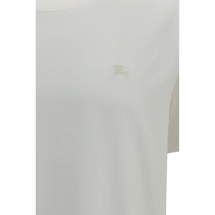 Burberry White Cotton T-Shirt