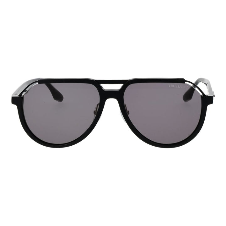 Trussardi Black Acetate Sunglasses