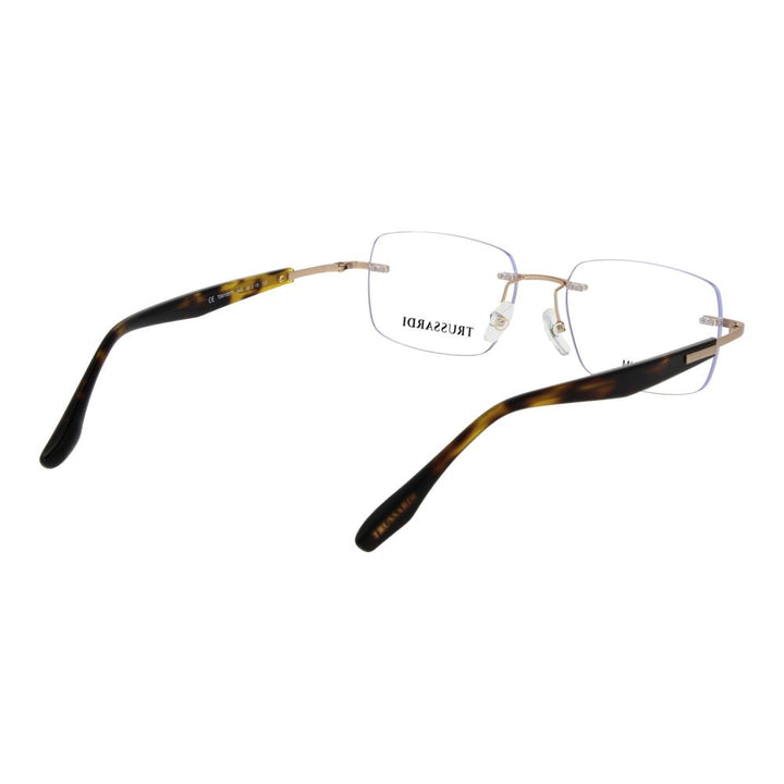 Trussardi Gold Stainless Steel Glasses (Frames)