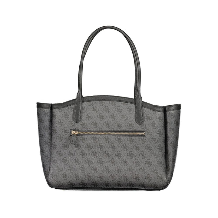 Guess Jeans Black Polyurethane Women's Bag