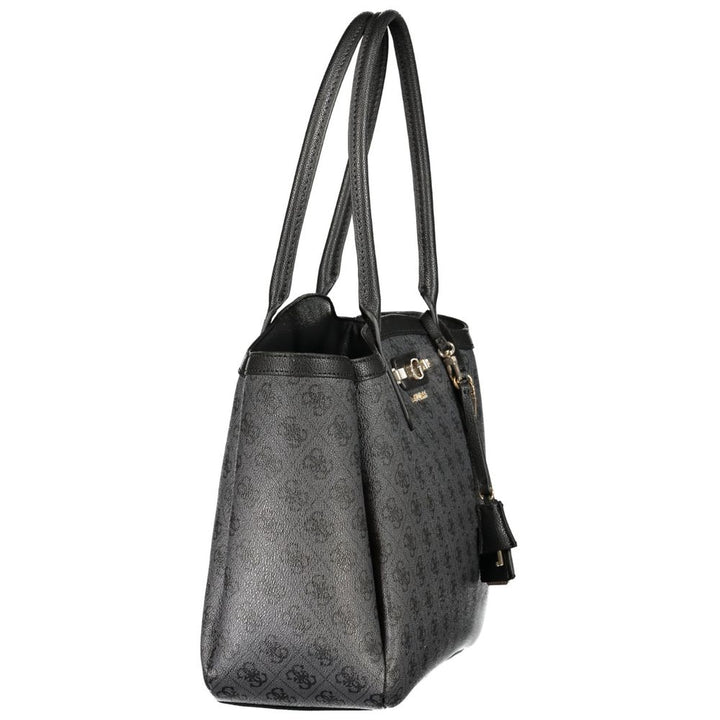 Guess Jeans Black Polyurethane Women's Bag