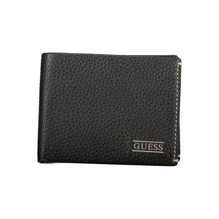 Guess Jeans Black Leather Wallet