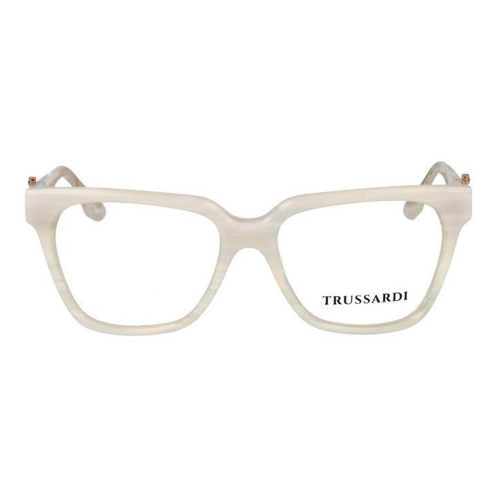 Trussardi White Acetate Glasses (Frames)