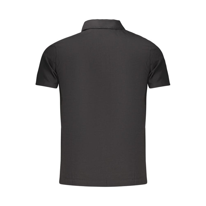 Guess Jeans Black Cotton Men's Polo