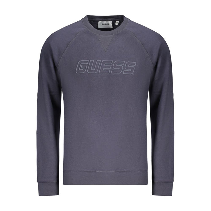 Guess Jeans Blue Cotton Men's Sweatshirt