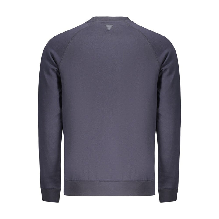 Guess Jeans Blue Cotton Men's Sweatshirt