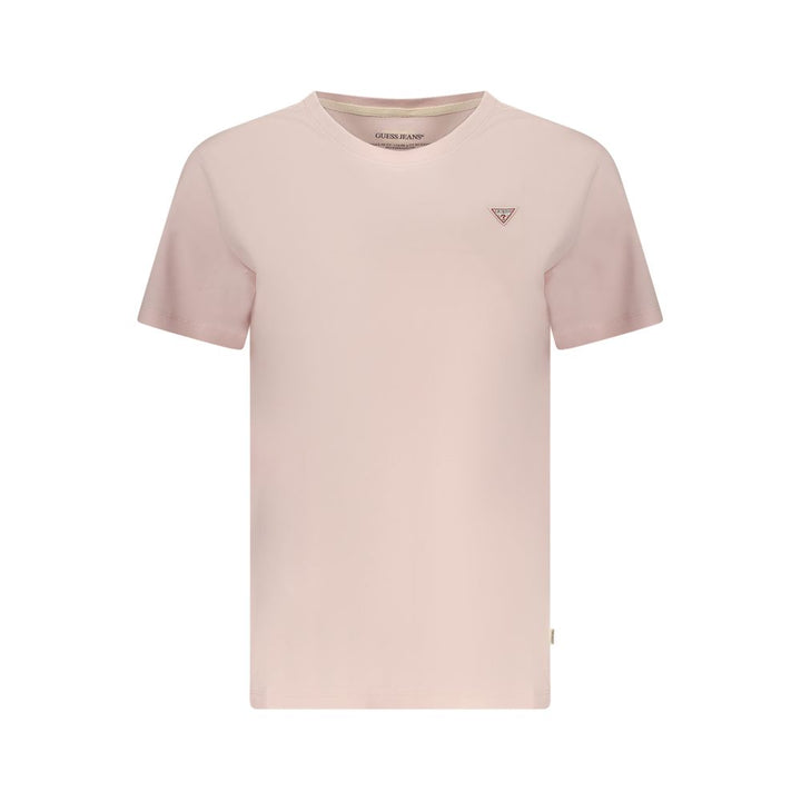 Guess Jeans Rosa Cotton Woman T-Shirt