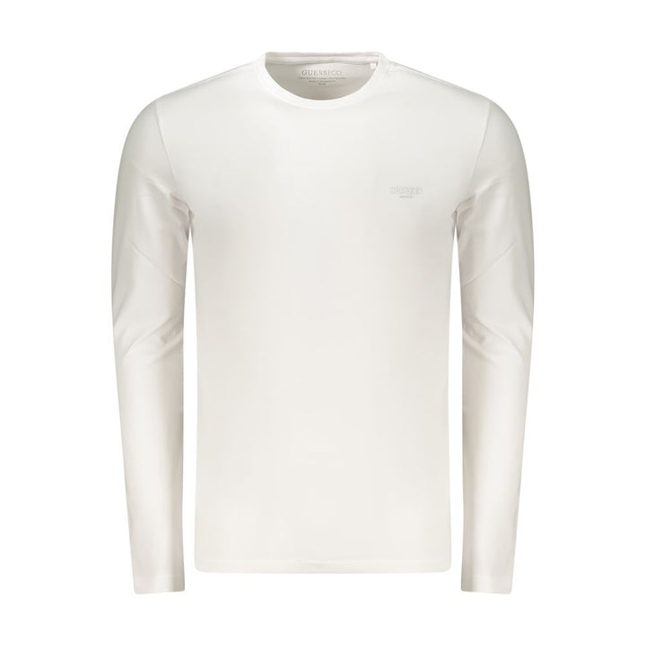 Guess Jeans White Cotton Men's T-Shirt