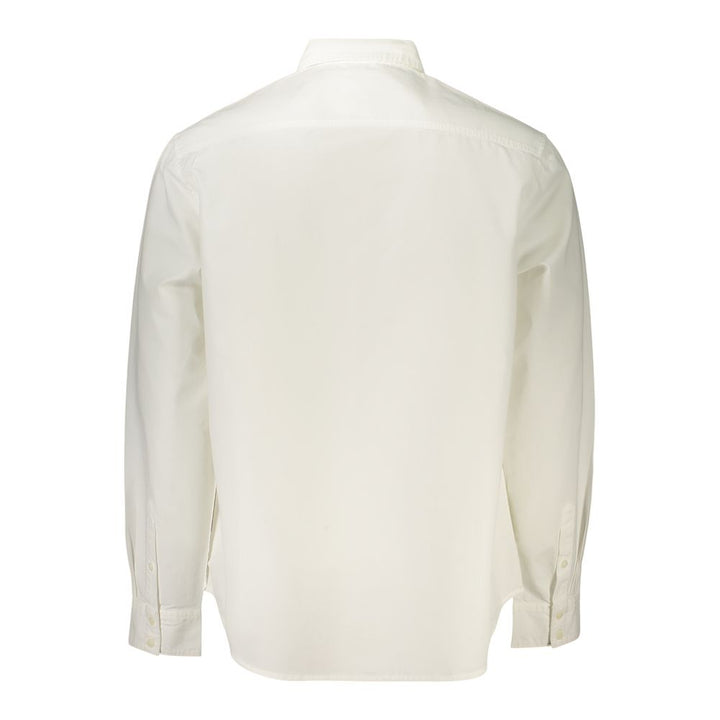 Guess Jeans White Cotton Men's Shirt