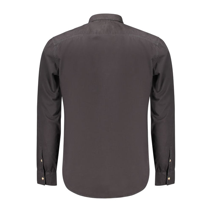 Guess Jeans Black Cotton Men's Shirt