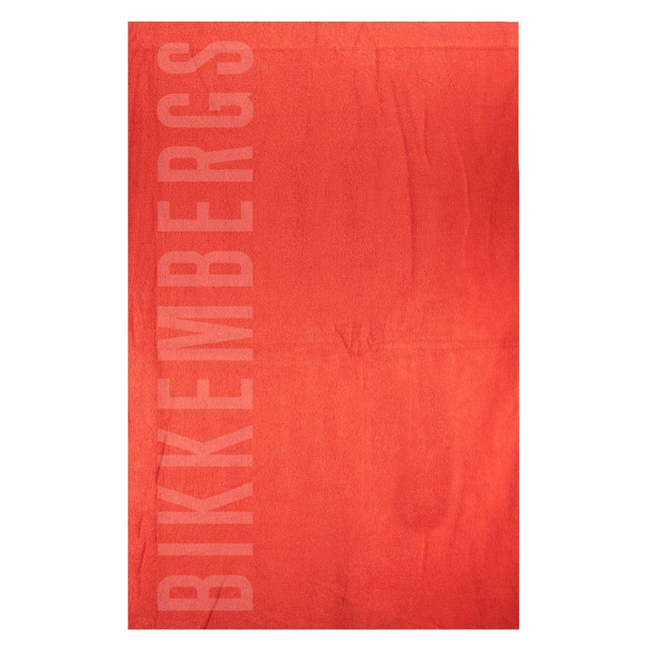 Bikkembergs Rosso Cotton Women Beachwear