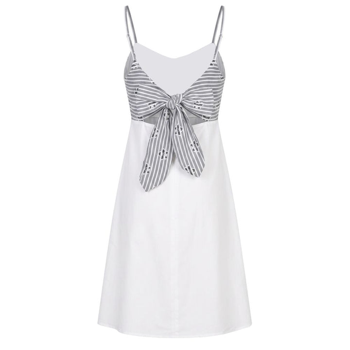 Trussardi Jeans White Cotton Women Dress