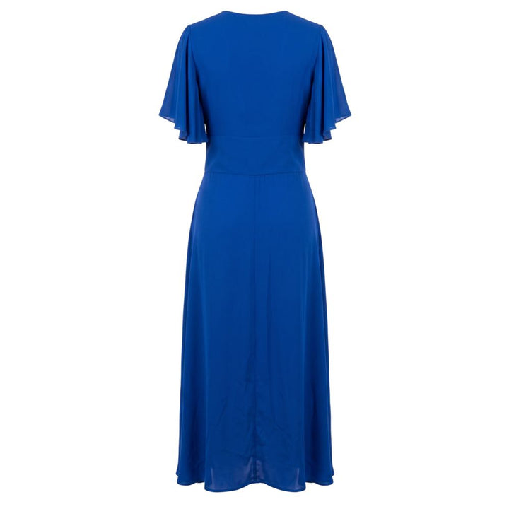 Trussardi Jeans Blue Polyester Women Dress