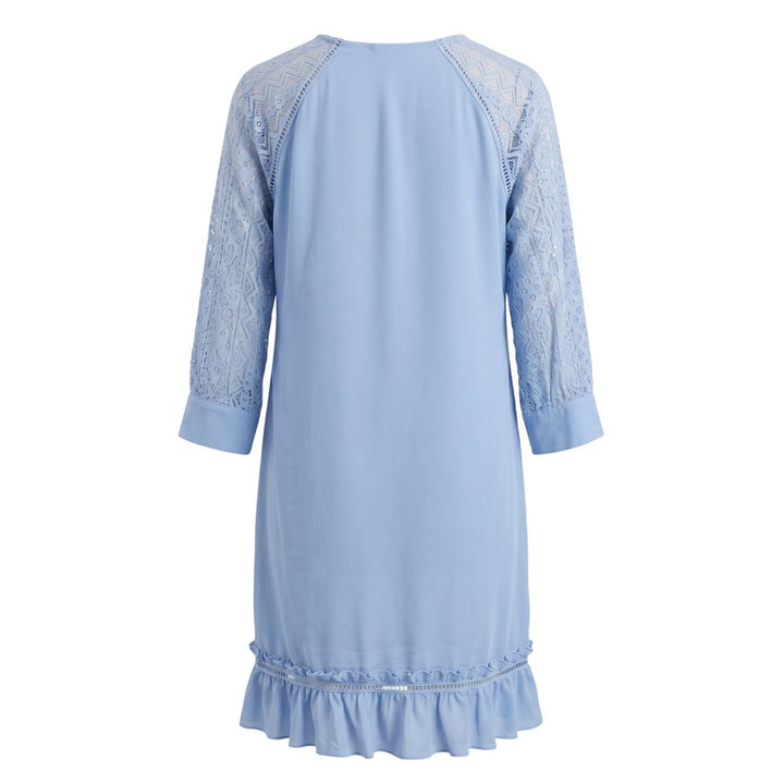 Trussardi Jeans Blue Polyester Women Dress