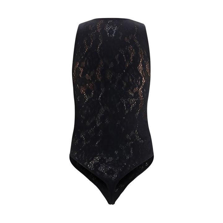 Wolford Black Polyamide Bodysuit