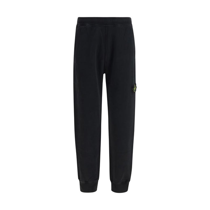 Stone Island Black Cotton Sweatshirt