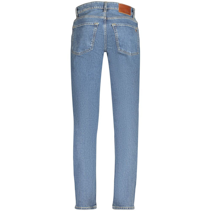 Hugo Boss Blue Cotton Men's Jeans