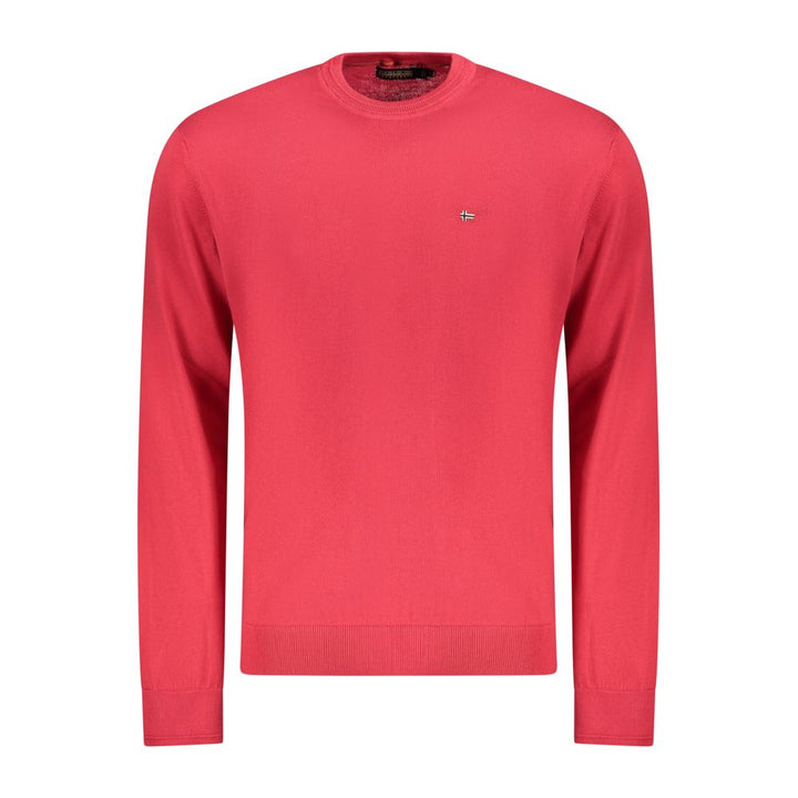 Napapijri Red Cotton Men's Shirt