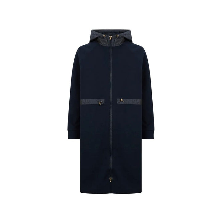 Herno Blue Cotton Coat
