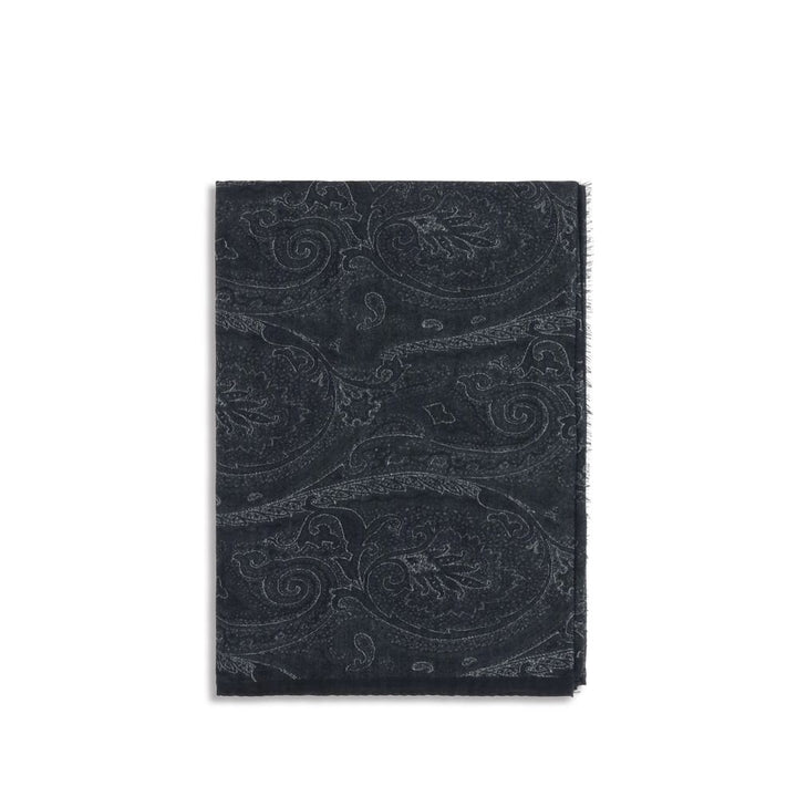 Etro Black Modal Scarf