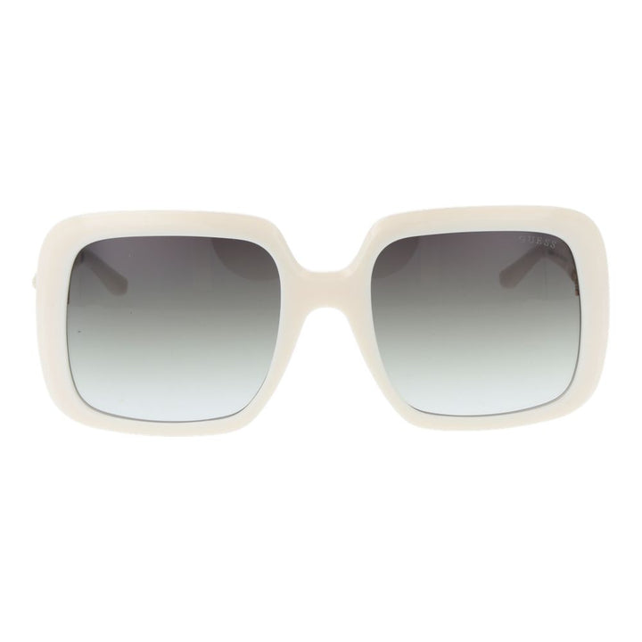 Guess White Plastic Sunglasses