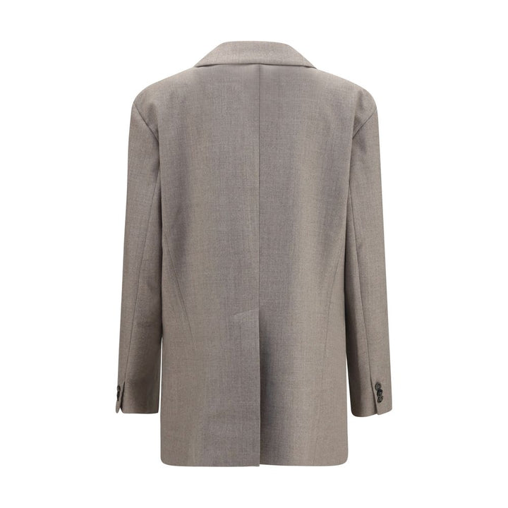 P.A.R.O.S.H. Beige Wool Oves Aries Blazer