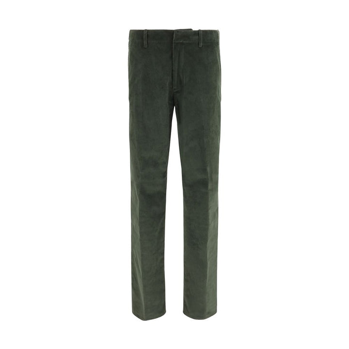 Etro Bicolor Cotton Casual Pants