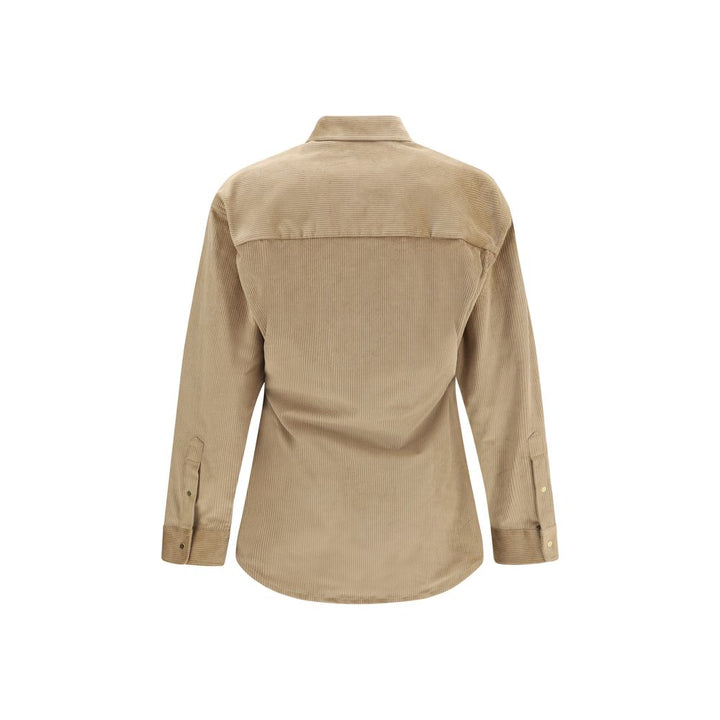Darkpark Beige Denim Shirt
