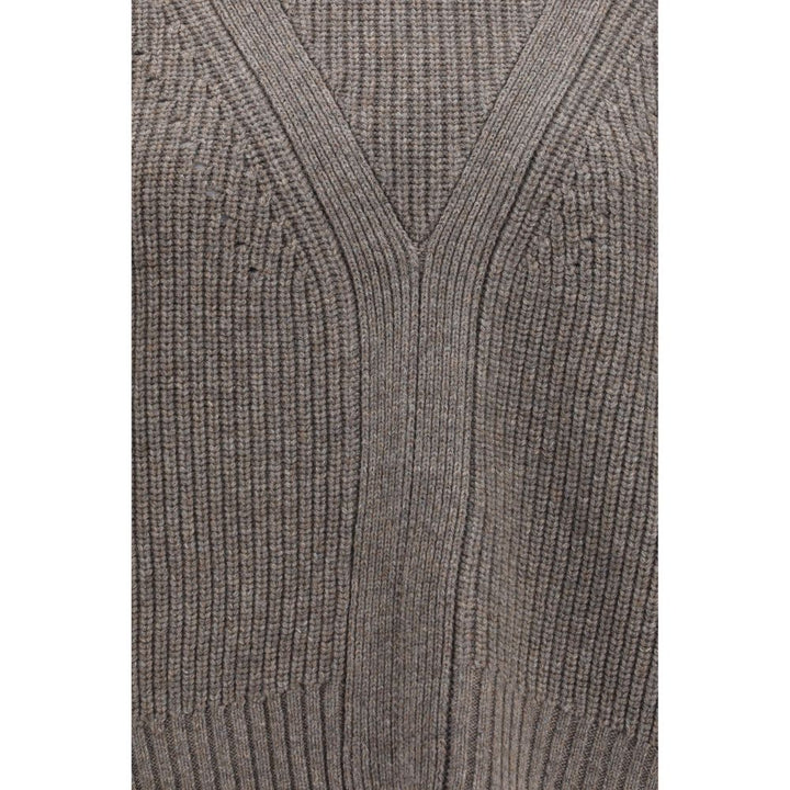 P.A.R.O.S.H. Beige Wool Oves Aries Sweatshirt